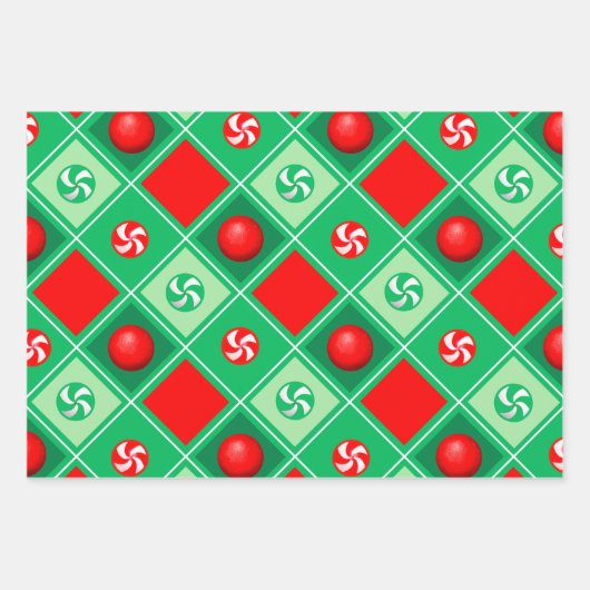 Kickball Holiday Geschenkpapier Set (Vorderseite 2)