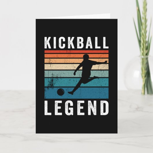 Kickball Legend Karte (Vorderseite)