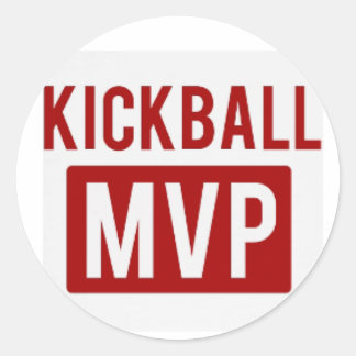 Kickball mvp Sticker
