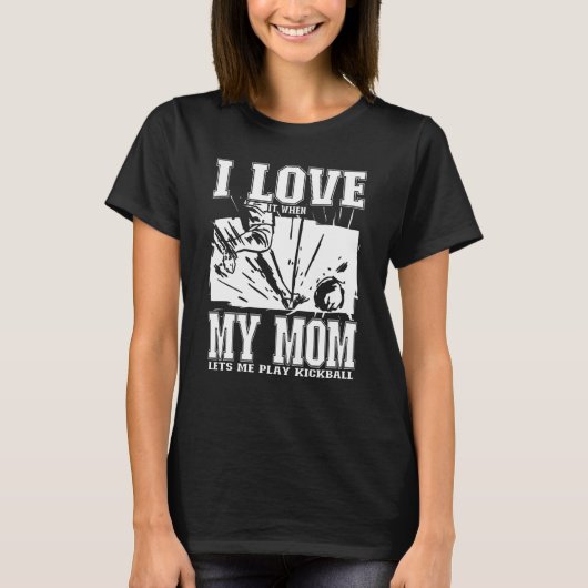 Kickball Player Kids T-Shirt (Vorderseite)