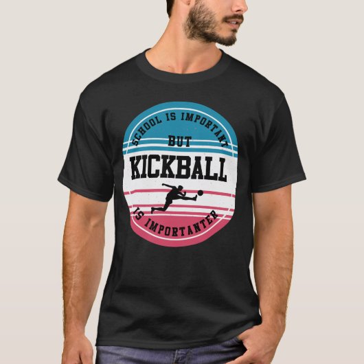 Kickball Team Geschenk Funny Sport School Schüler  T-Shirt (Vorderseite)