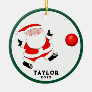 Kickball Weihnachten 2023 Sammlerstück Keramik Ornament