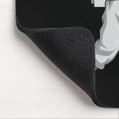 Kickbox-Astronaut Kickboxer Weltraum Karate B Mousepad (Ecke)