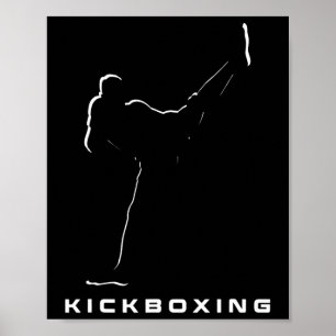 Kickbox-Ausrüstung - Kickboxen Poster