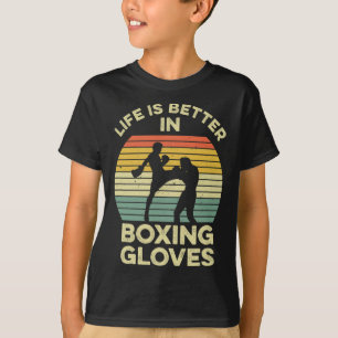 Kickbox-Design für einen Muay-Thai-Kämpfer T-Shirt