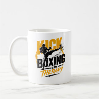 Kickbox-Geschenk für Boxer und Muay Thai Kämpfer Kaffeetasse