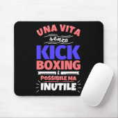 Kickbox-Geschenk Lustig Athletischer Sport - Ohne  Mousepad (Mit Mouse)