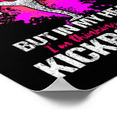 Kickbox-Hörkickbox-Training  Poster (Ecke)