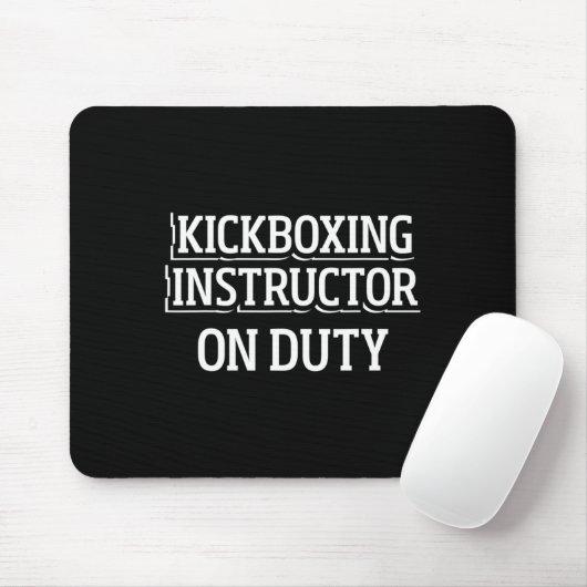 Kickbox-Inder Kickbox-Training _1 Mousepad (Mit Mouse)