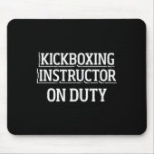 Kickbox-Inder Kickbox-Training _1 Mousepad (Vorne)