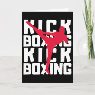 Kickbox-Kämpfer  Karte