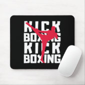 Kickbox-Kämpfer Mousepad (Mit Mouse)