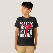 Kickbox-Kämpfer T-Shirt (Vorne ganz)