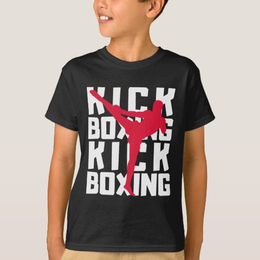 Kickbox-Kämpfer T-Shirt (Vorderseite)