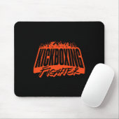 Kickbox-Kämpfer, Training, Sportbekleidung, Boxen, Mousepad (Mit Mouse)