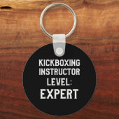 Kickbox-Lehrer Kick-Boxing-Training _2  Schlüsselanhänger (Vorderseite)