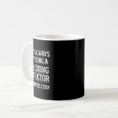 Kickbox-Lehrer Kick-Boxing-Training _4 Kaffeetasse (Vorderseite Links)