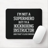 Kickbox-Lehrer Kick Boxing Workout _5 Mousepad (Mit Mouse)