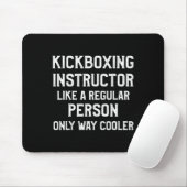 Kickbox-Lehrkraft Kick-Boxing-Workout Mousepad (Mit Mouse)