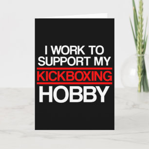 Kickbox-Support Kick-Boxing-Workout Karte