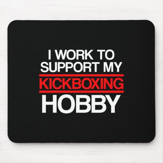 Kickbox-Support Kickbox-Training Mousepad (Vorne)