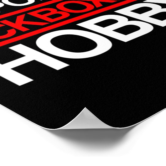 Kickbox-Support Kickbox-Training Poster (Ecke)
