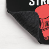 Kickbox-Trainer Intensive Fitness Selbstverteidigu Mousepad (Ecke)