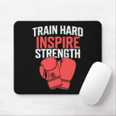 Kickbox-Trainer Intensive Fitness Selbstverteidigu Mousepad (Mit Mouse)