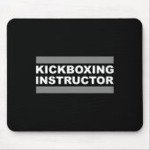 Kickbox-Trainer Mousepad (Vorne)