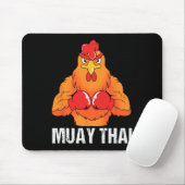Kickbox-Trainer Thailand Hahn Muay Thai  Mousepad (Mit Mouse)