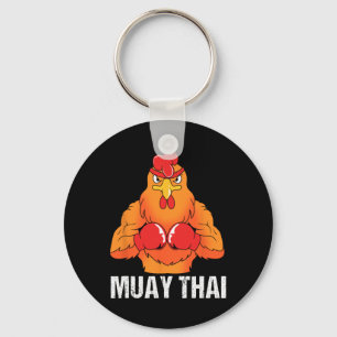 Kickbox-Trainer Thailand Rooster Muay Thai  Schlüsselanhänger