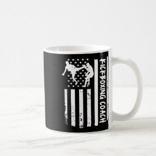 Kickbox-Trainer USA-Flagge Frauen Kinder Männer  Kaffeetasse