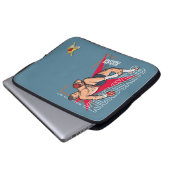 Kickboxen | 15" laptopschutzhülle (Vorne Knopf)