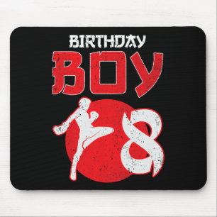 Kickboxen 8 Jahre alte Geburtstags-MMA-Märtyrer B Mousepad