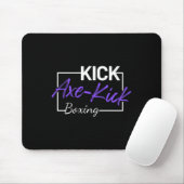 Kickboxen Axt Kick  Mousepad (Mit Mouse)