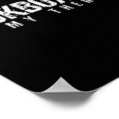 Kickboxen Boxen Material Kunst Geschenk Poster (Ecke)