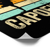 Kickboxen Capoeira Poster (Ecke)