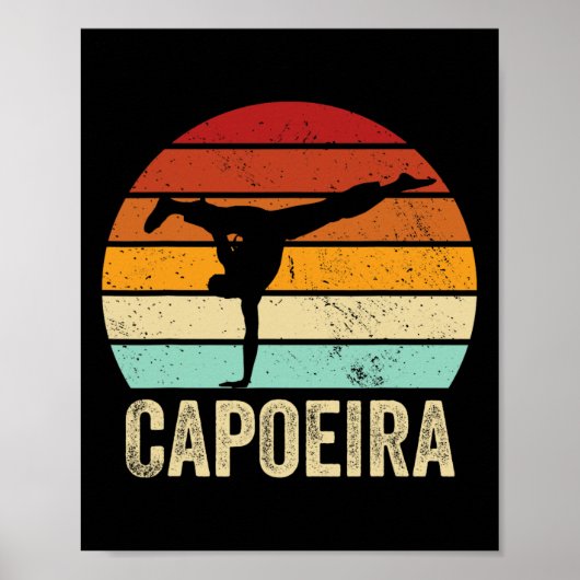 Kickboxen Capoeira Poster (Vorne)