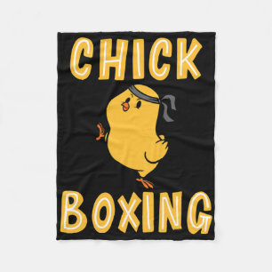 Kickboxen Chickboxing Kick Boxing Workout Fleecedecke