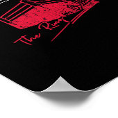 Kickboxen Der Ring Ruft Poster (Ecke)