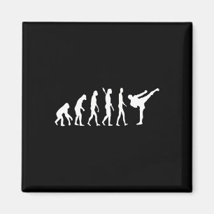 Kickboxen Evolution Karate Arti Taekwondo Judo  Magnet