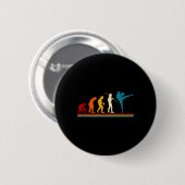 Kickboxen Evolution Kickboxer Karate Boxen Mma Button (Vorne & Hinten)