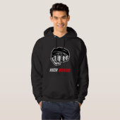 Kickboxen Faustkampf Hoodie (Vorne ganz)