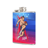 Kickboxen Flachmann (Links)