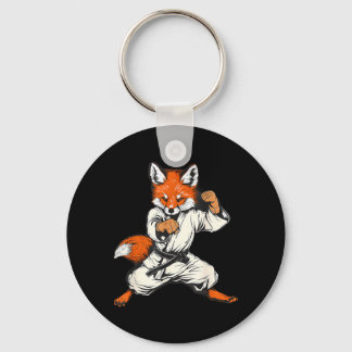 Kickboxen Fuchs Taekwondo Karate Mma Lustig Martia Schlüsselanhänger