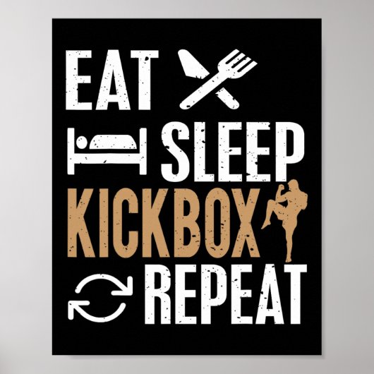Kickboxen für Kickboxer Poster (Vorne)