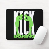 Kickboxen Gruß Mousepad (Mit Mouse)