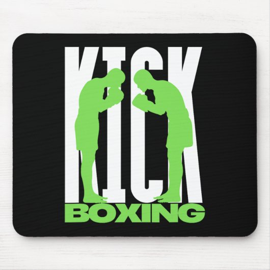 Kickboxen Gruß Mousepad (Vorne)