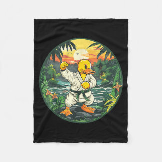 Kickboxen Gummiente Taekwondo Karate Mma Fleecedecke