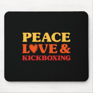 Kickboxen Ich Liebe Kickboxen Für Männer Und Fraue Mousepad